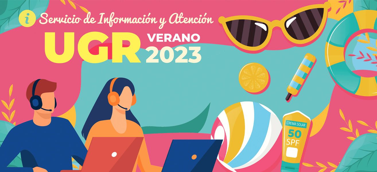 Imagen de portada de Servicio de Información y Atención. UGR Verano 2023.