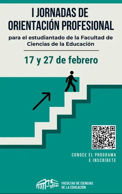 Imagen de portada de I Jornadas de Orientación Profesional en la Facultad de Ciencias de la Educación