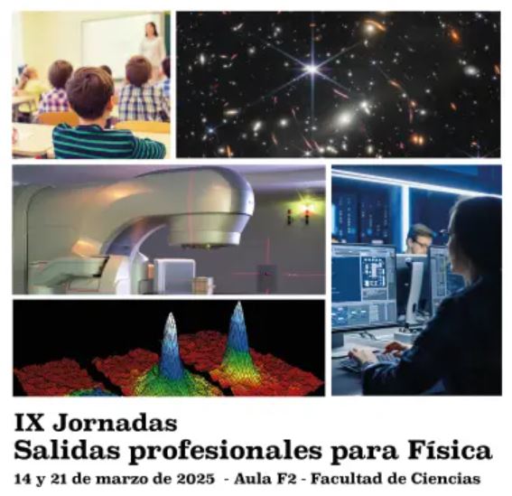 Imagen de portada de IX Jornadas de Salidas Profesionales para Física en la Facultad de Ciencias