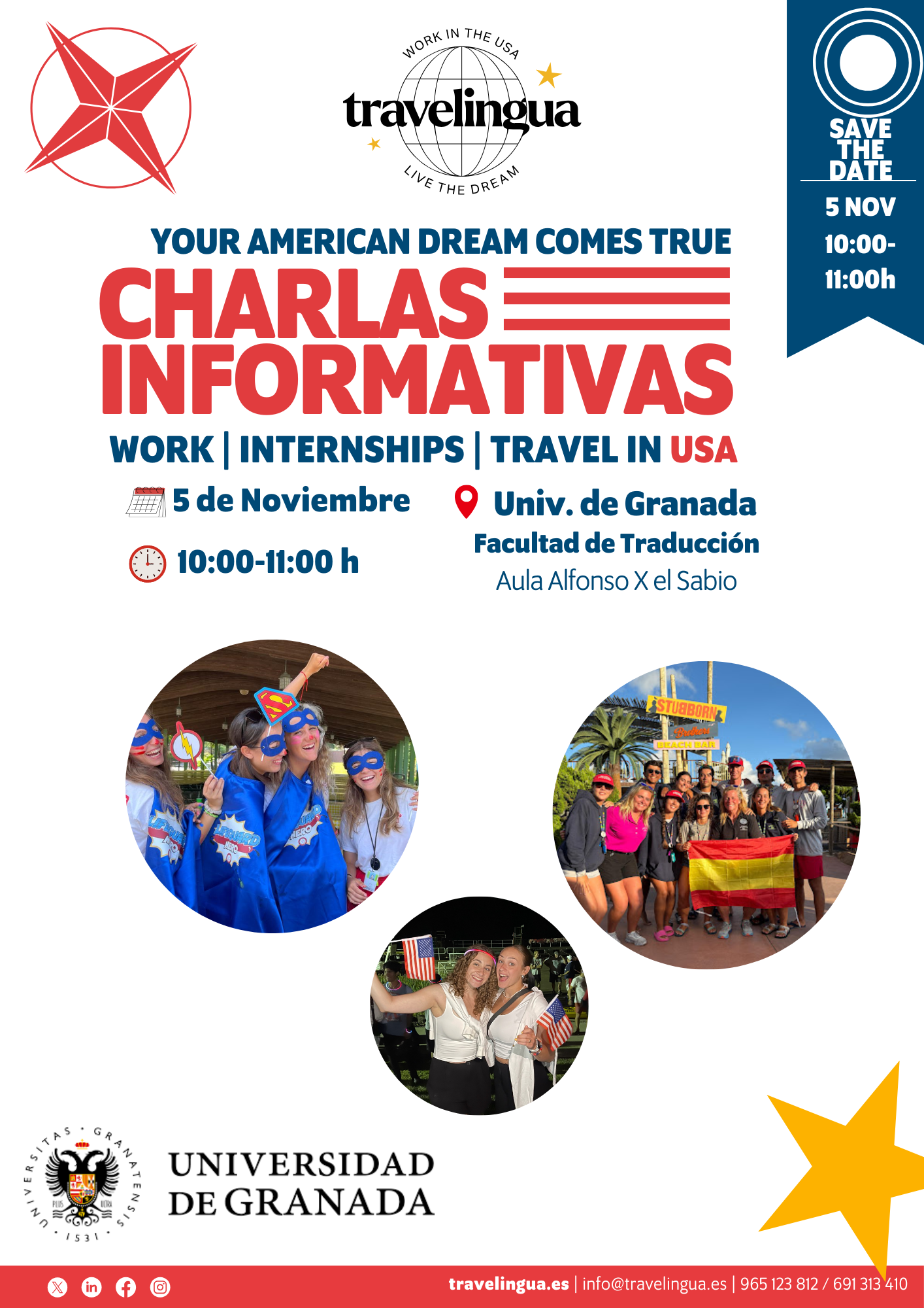 Imagen de portada de Charla informativa Work and Travel USA y Camp USA