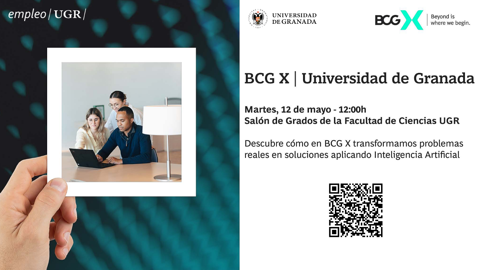 Imagen de portada de BCG X | Universidad de Granada