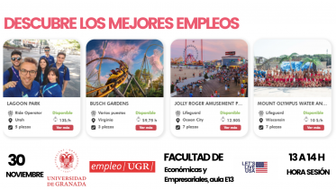 Cartel Universidad Granada. Working Holiday USA (2)