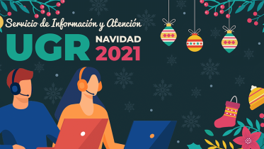 Imagen Servicio de Información y Atención (página principal web UGR) - Navidad 2021