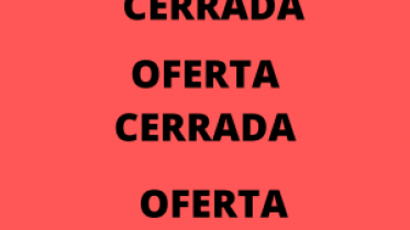 OFERTA CERRADA